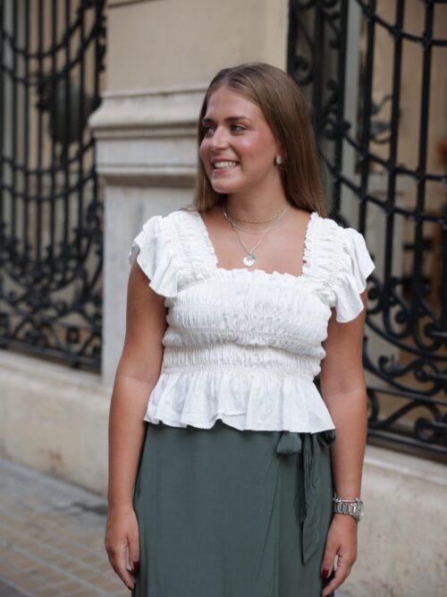 Blusa Inés Blanco