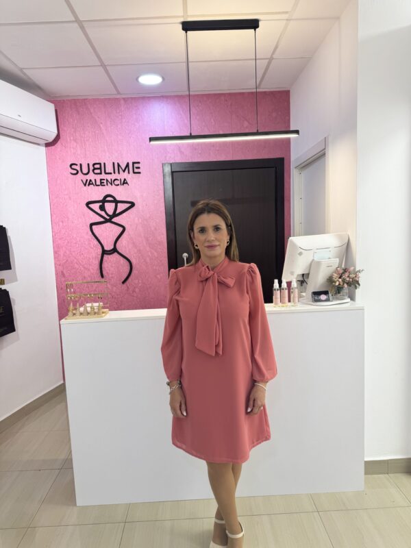 Vestido Sophy Rosa - Imagen 3