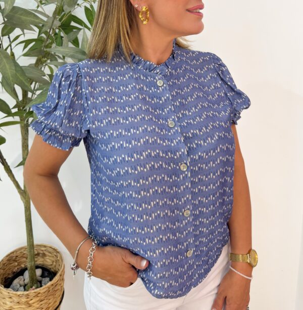 Blusa Light Azul