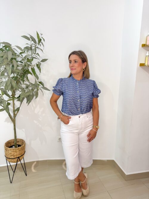 Vaquero Midi Blanco
