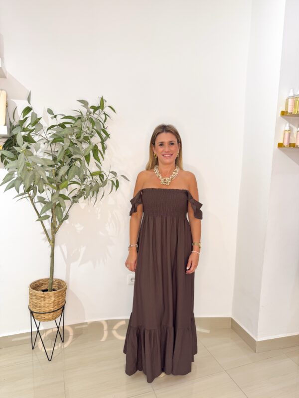 Vestido Carmen Chocolate