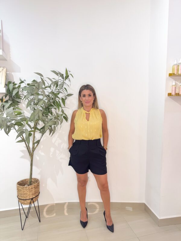 Blusa Strass Amarilla - Imagen 4