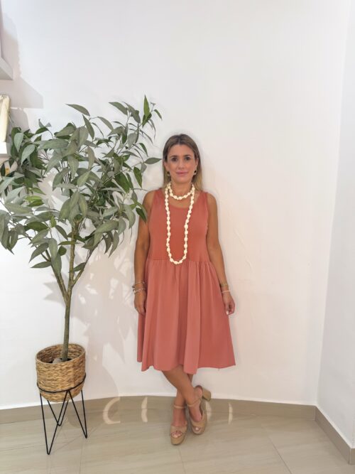 Vestido Lali Coral