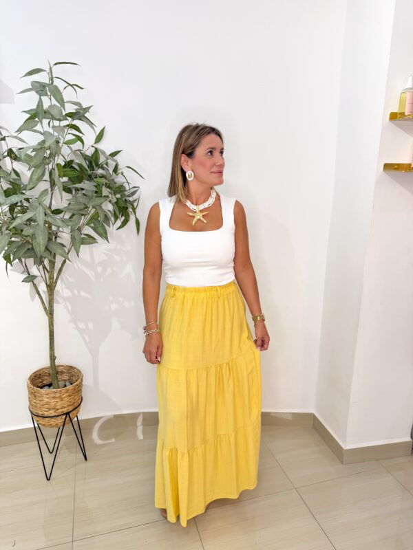 Falda Vora Amarilla