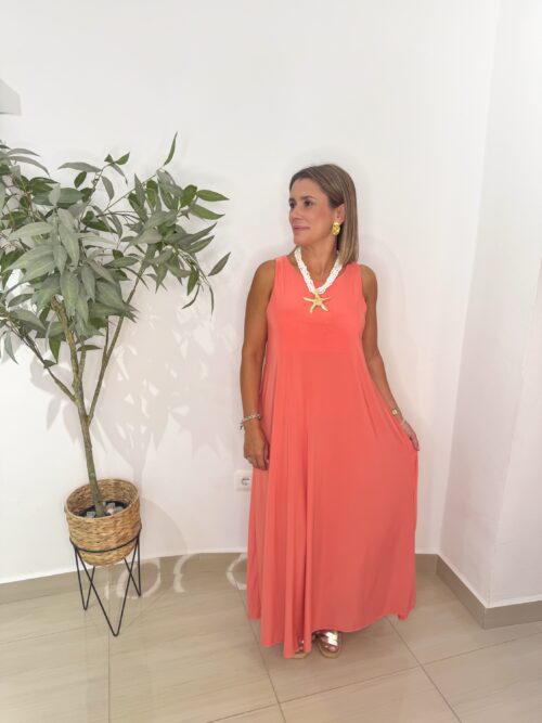 Vestido Aza Melocotón