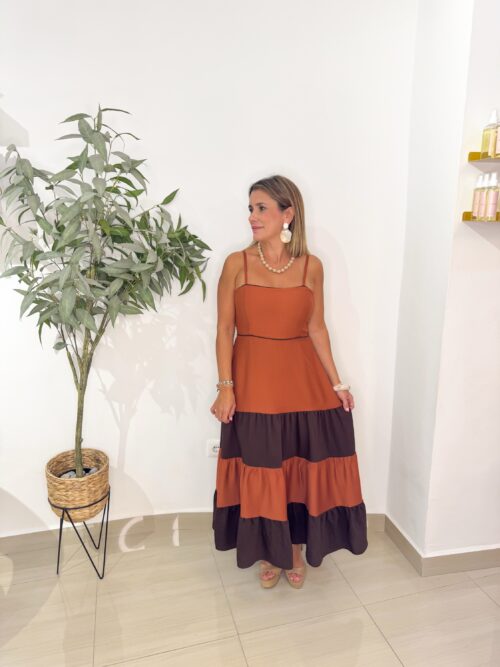 Vestido Elsa Teja