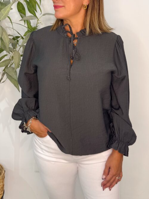 Blusa Montse Gris