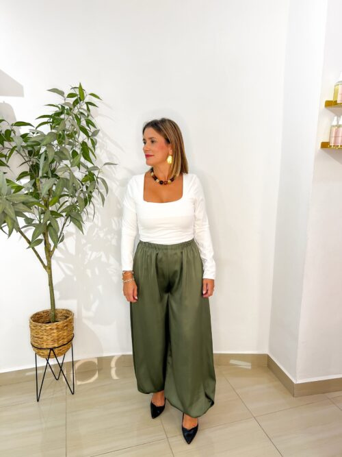 Pantalón Bombacho Majo Verde