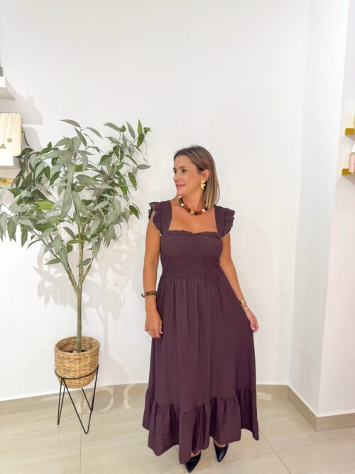 Vestido Lucía Vino