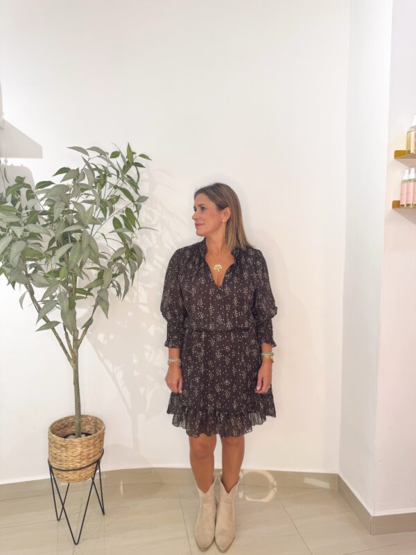 Vestido Lacy Chocolate - Imagen 3