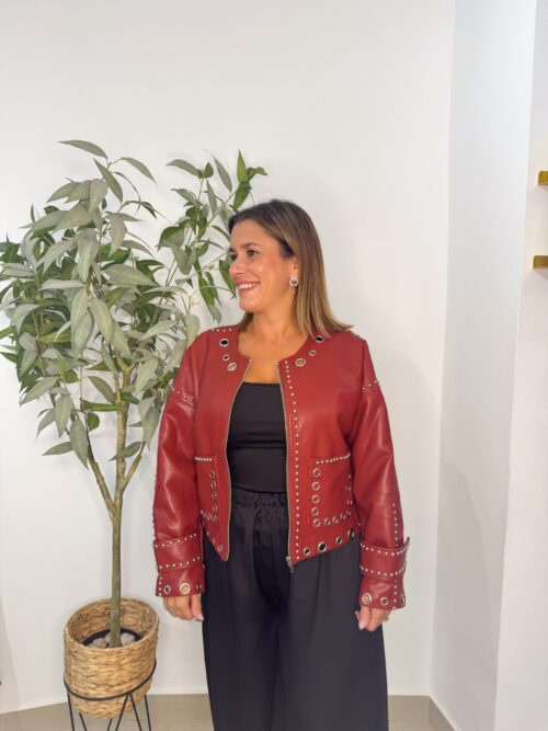 Chaqueta Fama Burdeos