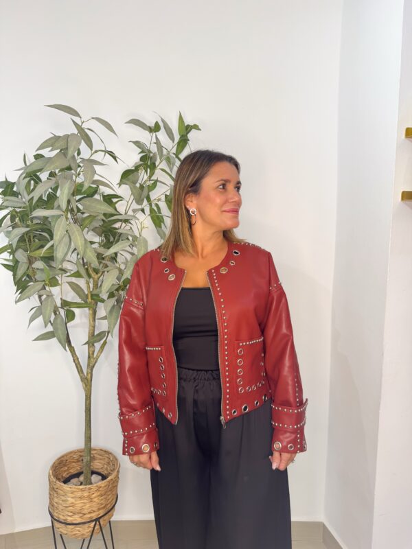Chaqueta Fama Burdeos - Imagen 2
