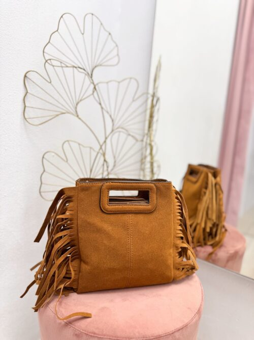 Bolso Flecos Marrón