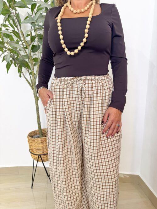 Pantalón Bombacho Cuadros