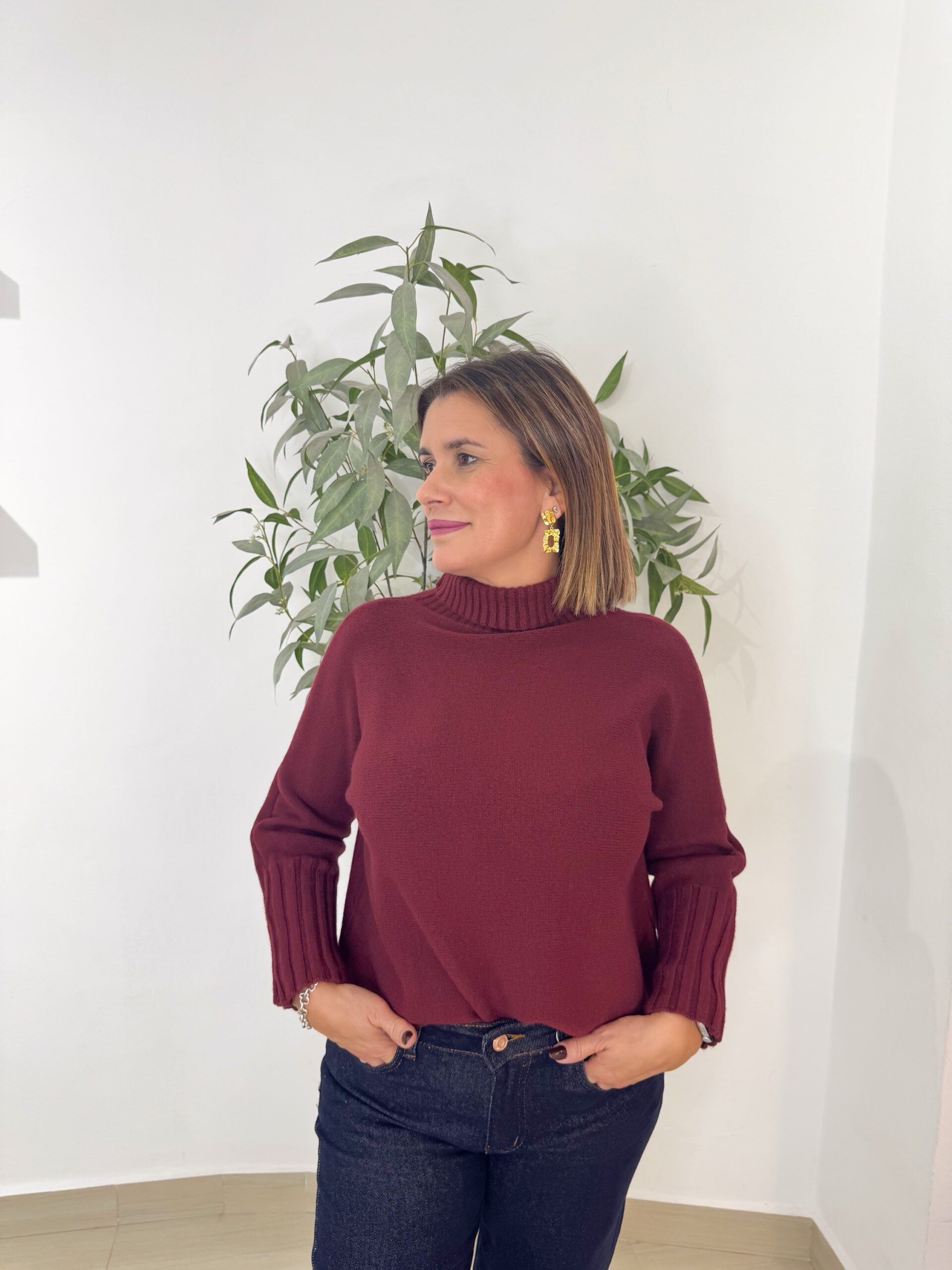 Jersey Lara Burdeos - Imagen 2