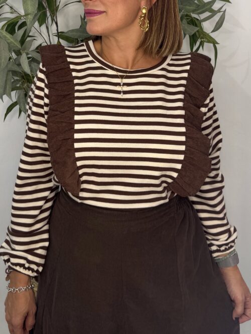 Sudadera Isola Chocolate