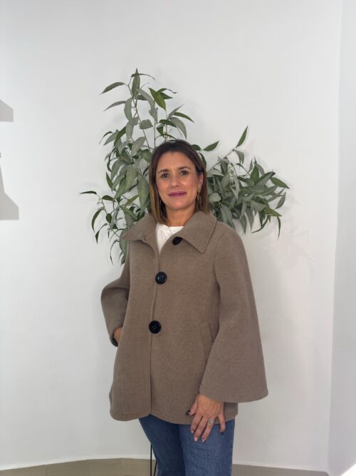 Abrigo Paloma Taupe