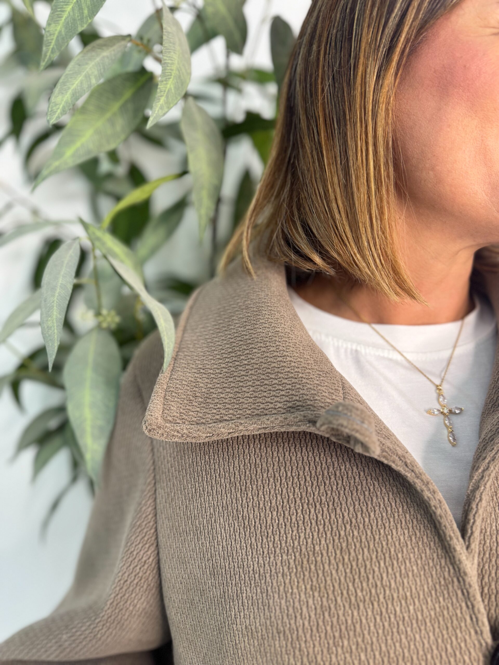 Abrigo Paloma Taupe - Imagen 2