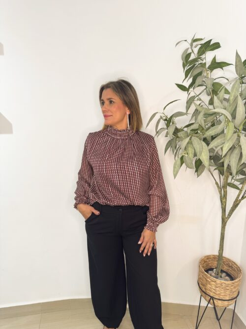 Blusa Copo Burdeos