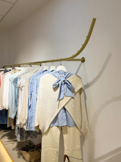 Jersey Cruzado Blanco Roto