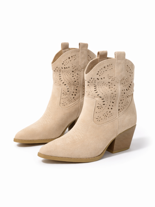 Bota Calada Beige