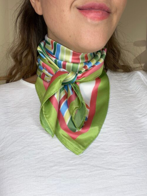 Pañuelo Line Verde