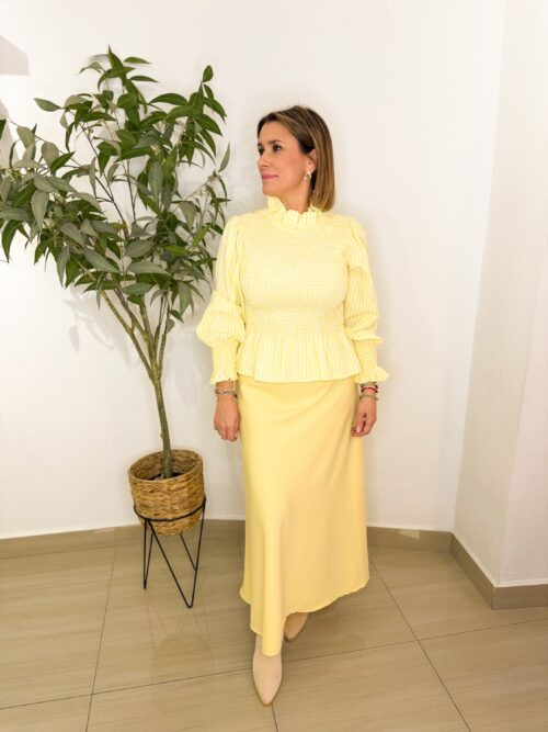 Falda Basic Amarillo