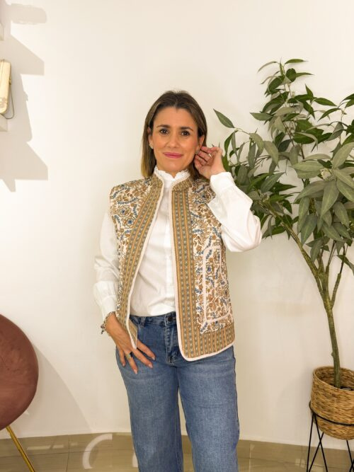 Chaleco Brisa Beige