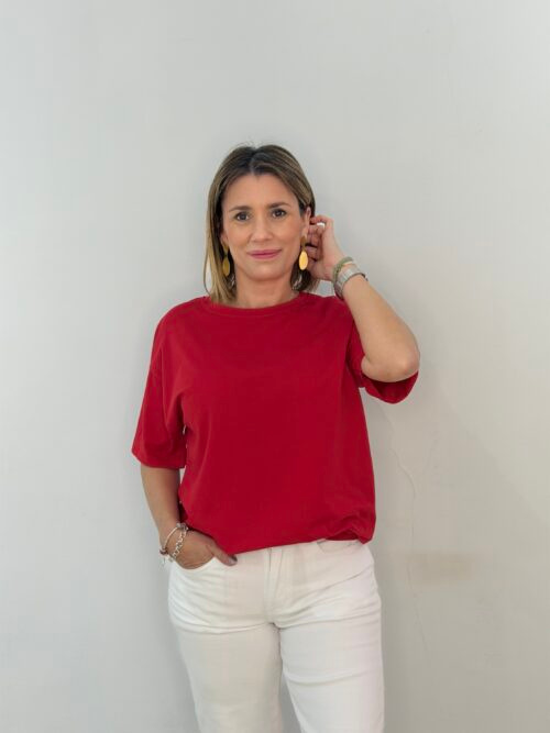 Camiseta Básica Roja