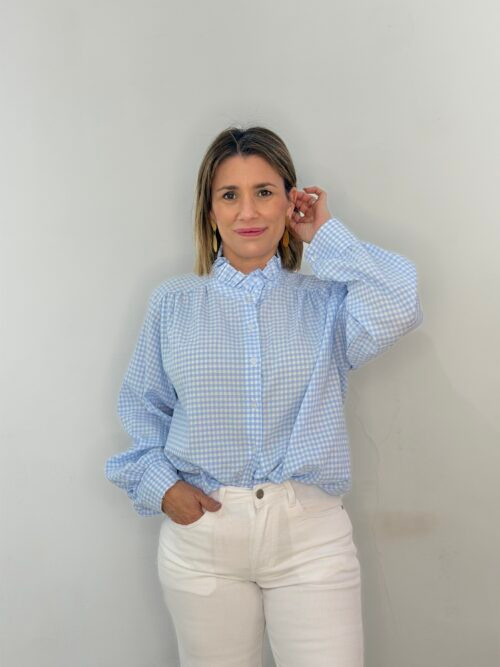 Camisa Vichy Azul