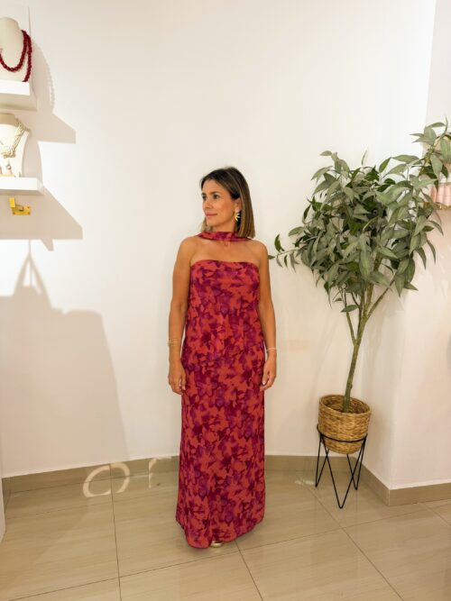 Vestido Victoria Vino