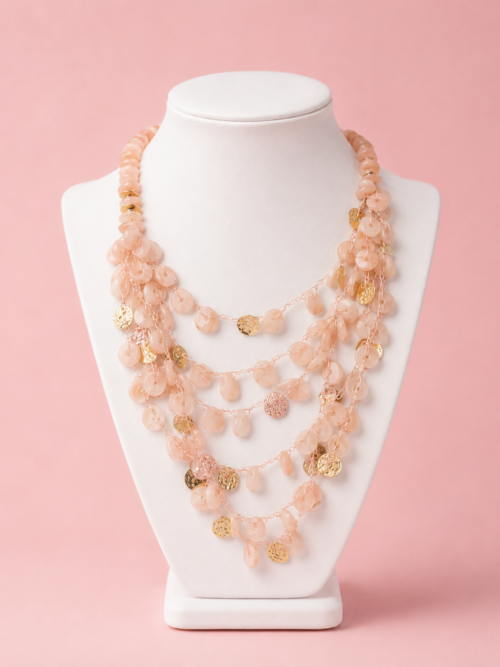 Collar Coins Rosa