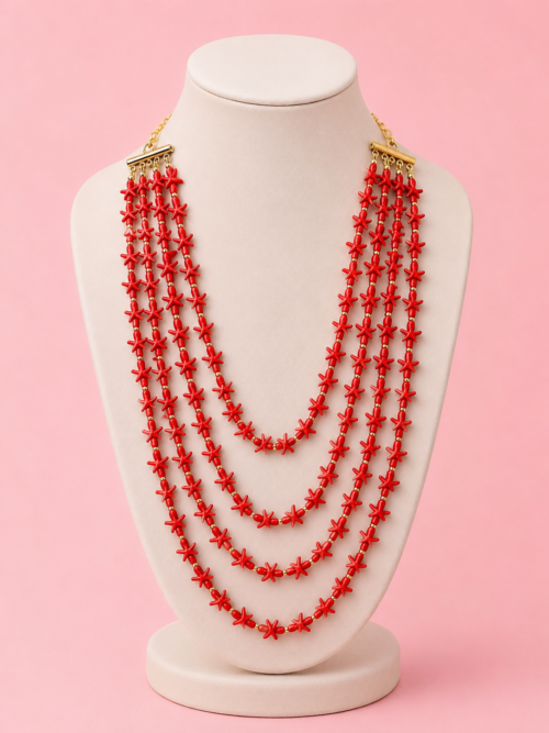 Collar Fugaz Rojo