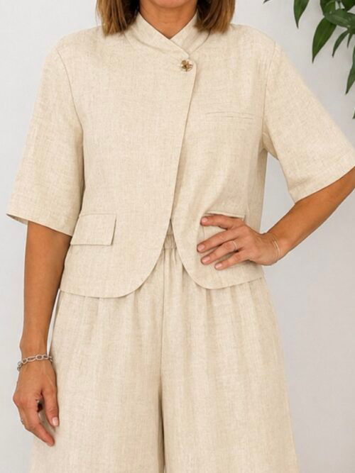 Blazer Manga Corta Blanes