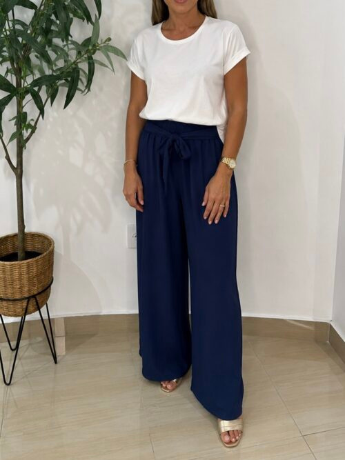 Pantalón Livi Largo Azul Marino