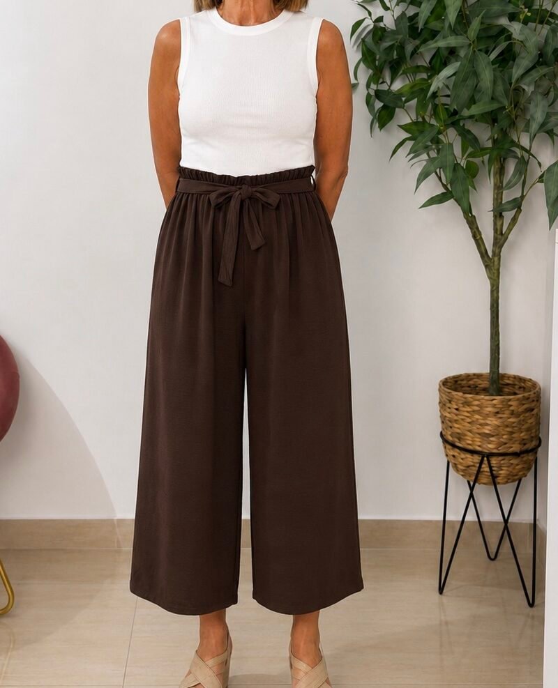 Pantalón Livi Corto Chocolate