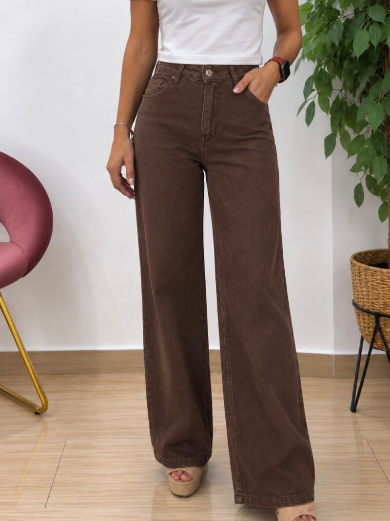 Vaquero Wideleg Fit Chocolate