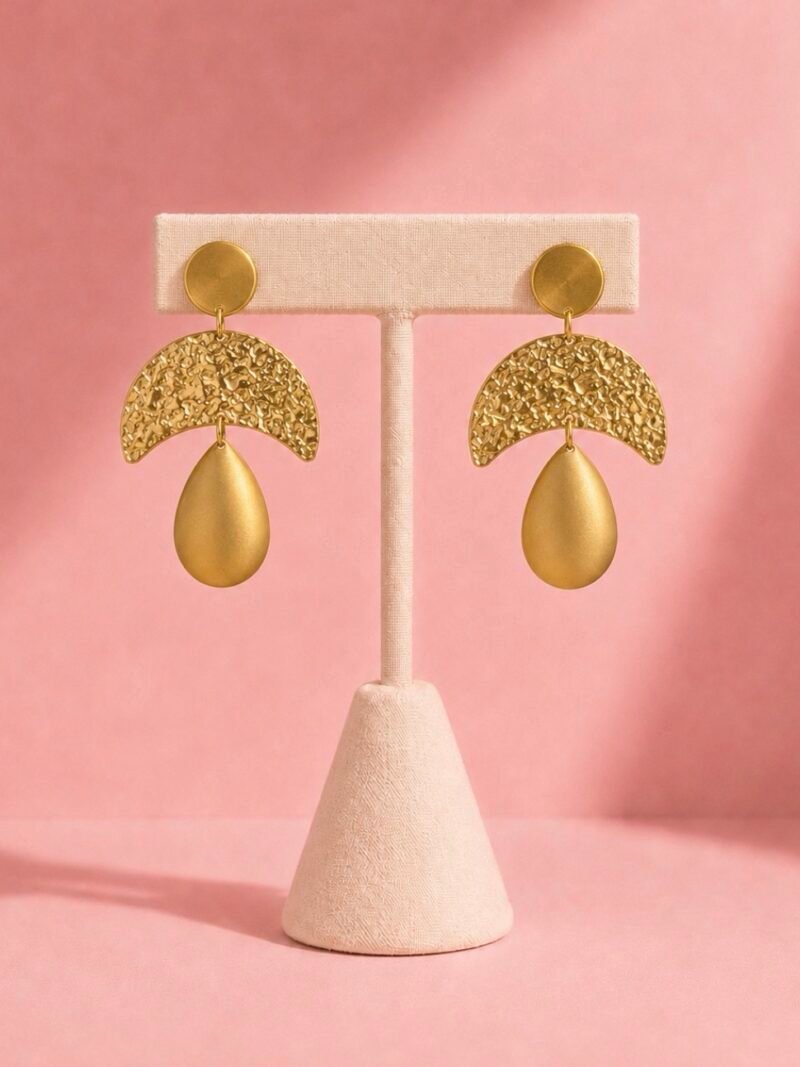 Pendiente Lamp Dorado