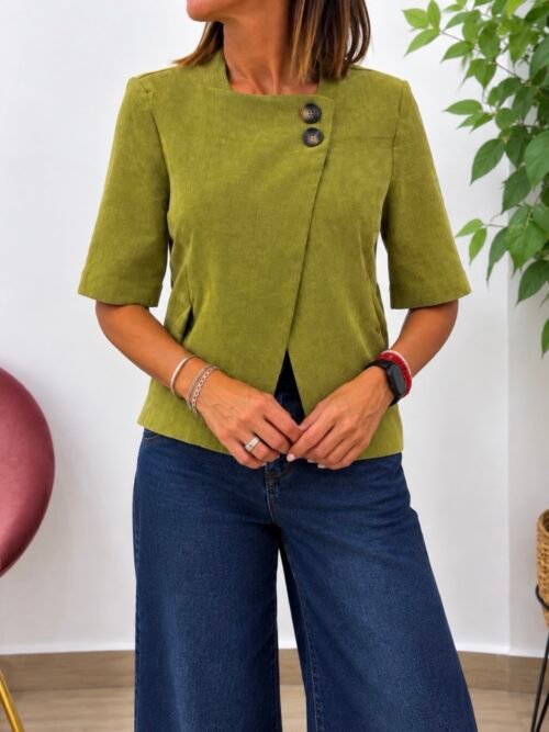 Chaqueta Valeria Pistacho