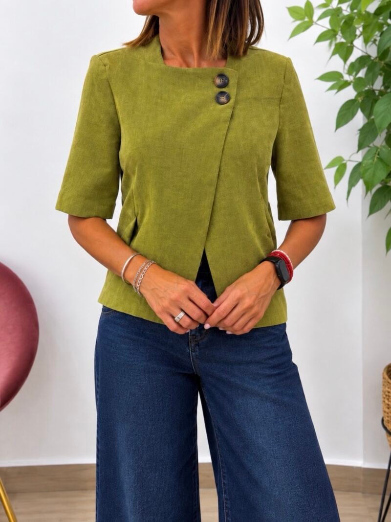 Chaqueta Valeria Pistacho
