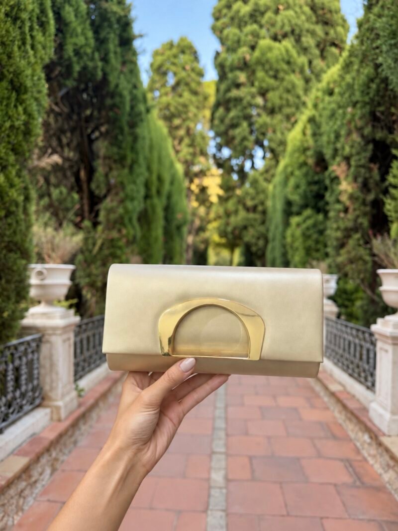 Bolso Demi Dorado