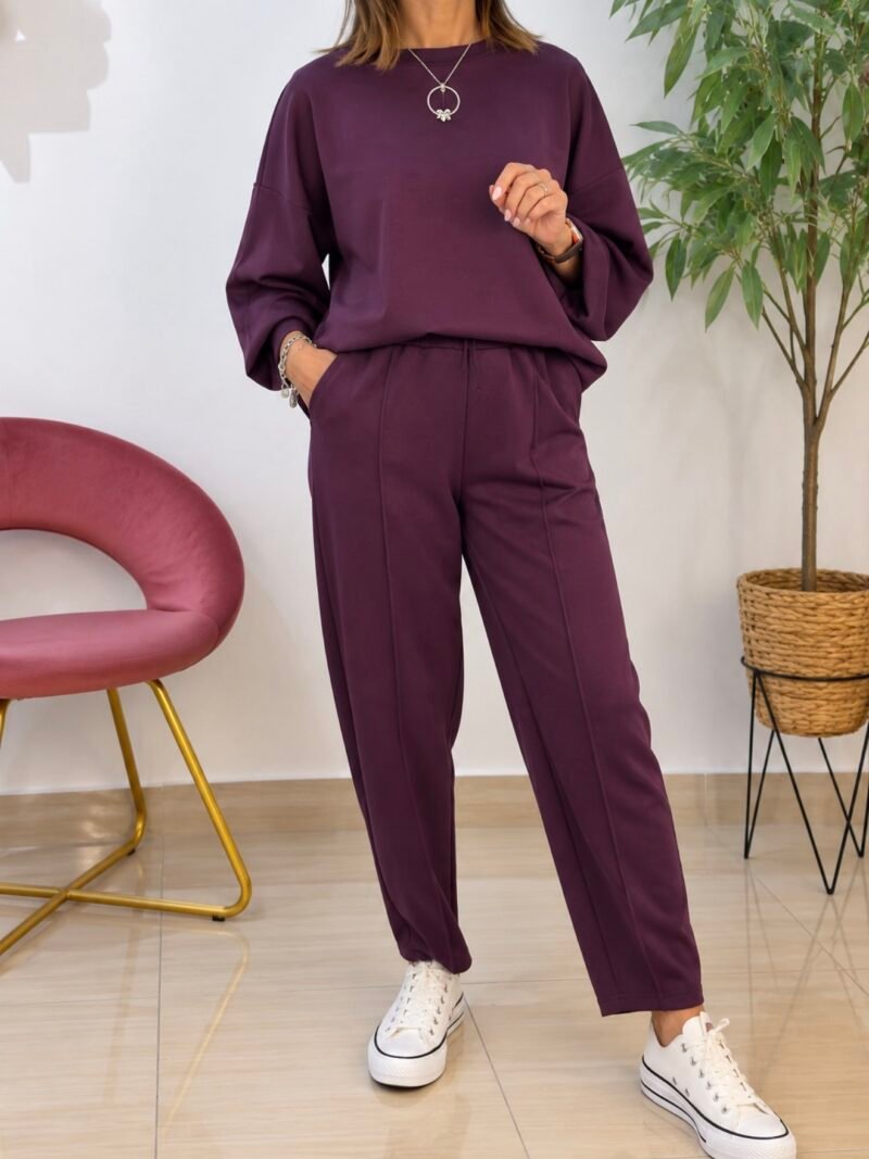 Conjunto Comfy Berenjena